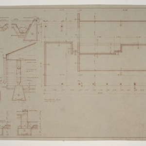 Frank Moore House -- Foundation Plan