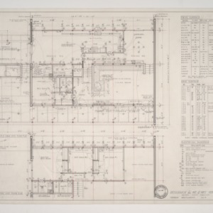 Frank Moore House -- Floor Plans
