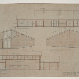 Frank Moore House -- Exterior Elevations