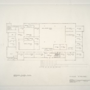 I.B.M. Branch Office Building -- Ground Floor Plan