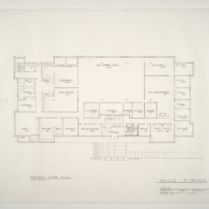 I.B.M. Branch Office Building -- Ground Floor Plan