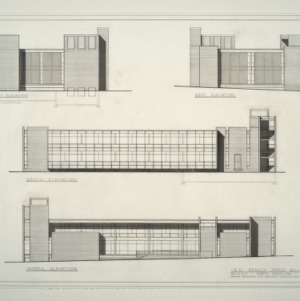 I.B.M. Branch Office Building -- Elevations