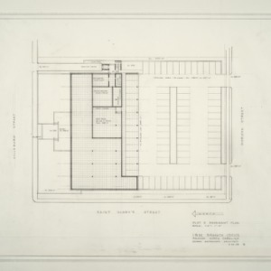 I.B.M. Branch Office Building -- Plot and Basement Plan