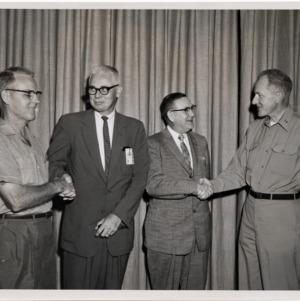 Ralph Clay Swann and others at Redstone Arsenal Ordnance Missile Laboratories