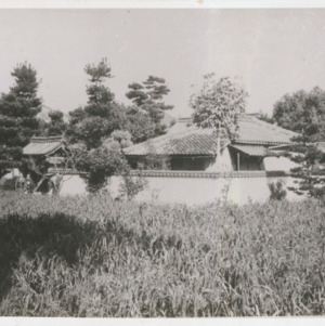 The house where Dr. Yoshio Nishina was born