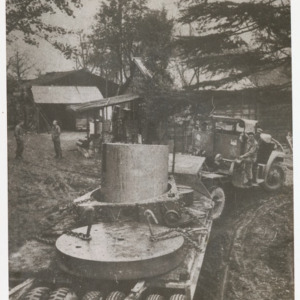 Destruction and removal of the Nishina cyclotrons, November 1945