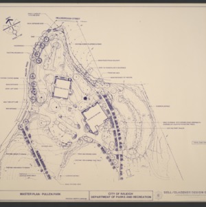 Pullen Park -- Study of Pullen Park North of Railroad - Master Plan