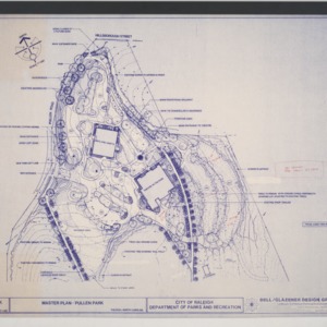 Pullen Park -- Master Plan, Study of Pullen Park North of Railroad