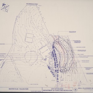 Pullen Park Master Plan -- Study of Pullen Park North of Railroad