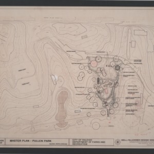 Pullen Park - Master Plan -- Study of Pullen Park South of Railroad