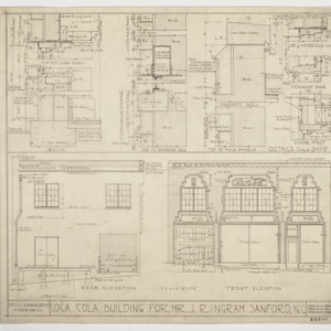 Elevations and window sections