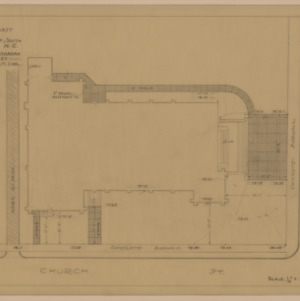 First United Methodist Church (Henderson, NC) -- Map of property