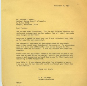 Dusting and Spraying Correspondence (Folder 3 of 3), 1965-1967