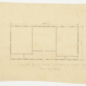 Present School Building First Floor Plan