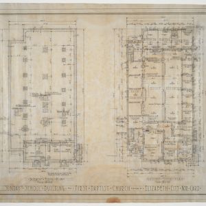 Basement and Ground Floor Plans