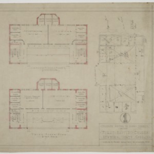 Second and third floor plan