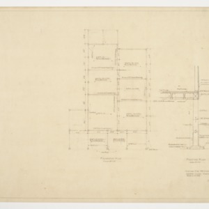 Foundation and Footing plan