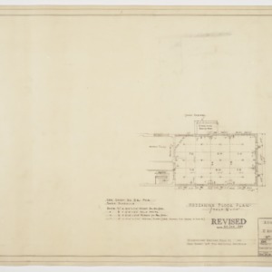 Partial mezzanine floor plan