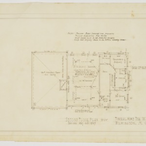 Second floor plan