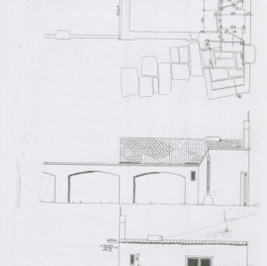 School for the Blind in Laski, Poland -- Elevations and floor plan, 1944