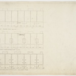 Foundation, framing and roof plans