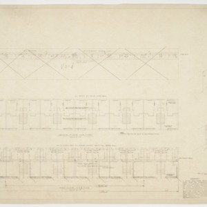 Typical first and second floor piping plans