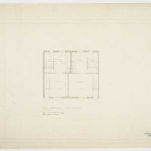 Two and three bedroom unit first floor plan