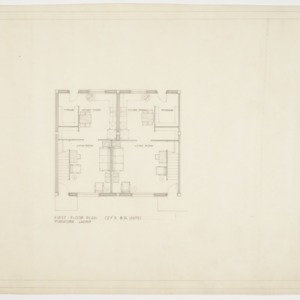 Two and three unit floor plan