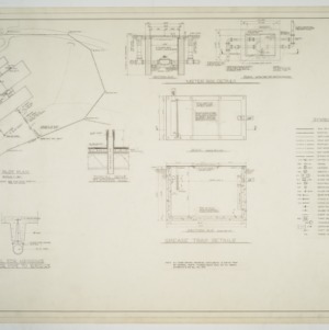 Site plan, symbol schedule and miscellaneous details