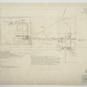 Carolina Country Club - Basement Plumbing Plan and Symbol and Fixture Schedule