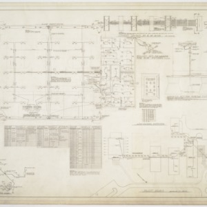 Electrical Plan Wing E & Plot Plan; Details & Diagrams