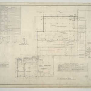 News & Observer -- Second Floor Plan and Details