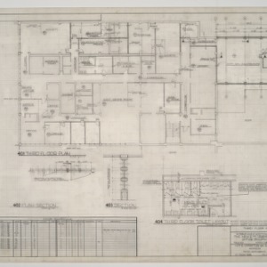 News & Observer, Alterations and Additions -- Third Floor Plan
