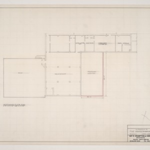 News & Observer, Alterations -- Mezzanine Floor Plan