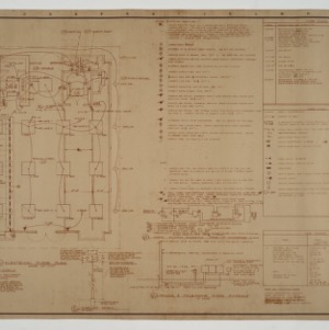 Wachovia Bank and Trust Co. Branch Banks -- Electrical Layout and Schedules