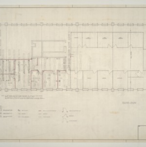 Wachovia Bank and Trust Co. Floor Plans -- Alterations to Sixth Floor