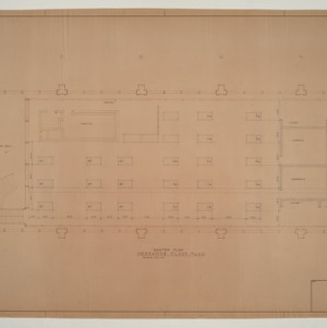 Wachovia Bank and Trust Co. Floor Plans -- Mezzanine Floor Plan