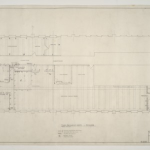 Wachovia Bank and Trust Co. Floor Plans -- Time Payment Department, 7th Floor Plan