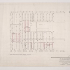 Wachovia Bank and Trust Co. Miscellaneous Floor Plans -- Alterations to Partial 7th Floor Layout