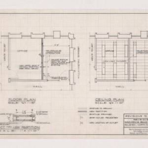 Wachovia Bank and Trust Co. Miscellaneous Floor Plans -- Revisions to the Fifth Floor