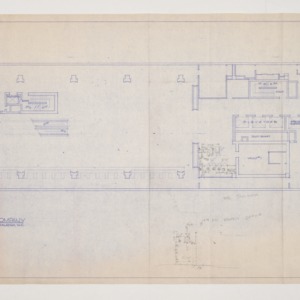 Wachovia Bank and Trust Co. Miscellaneous Floor Plans -- Banking Floor Plan