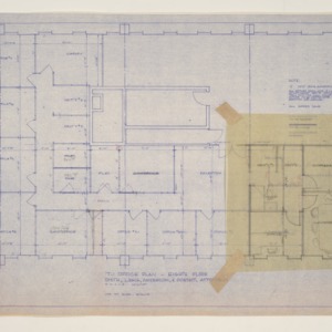 Wachovia Bank and Trust Co. Tenant Layouts -- T-1 Office Plan, 8th Floor, Smith, Leach, Anderson & Dorsett Attorneys