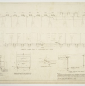 Fourth floor plan and heating details