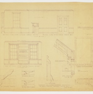 Interior elevations and molding details