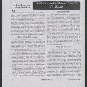 A Movement's Means Create Its Ends: Offprint, 1992