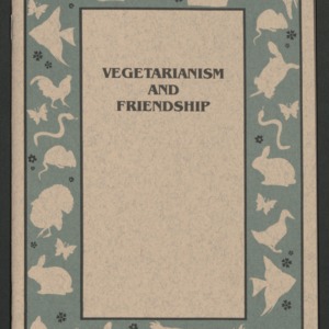 Vegetarianism and Friendship: Offprint
