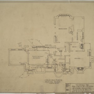 Ground floor heating plan