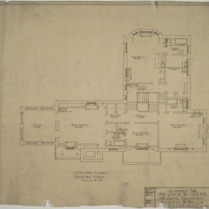 Second floor heating plan