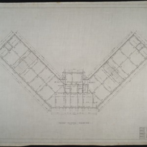 Third floor framing plan