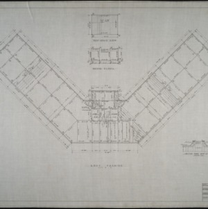Roof framing plan